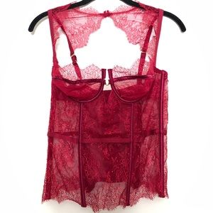 Victoria’s Secret Very Sexy cutout lace corset